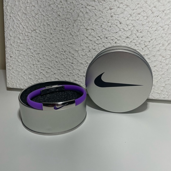 Unisex Nike Sport Silicone Wristbands Bracelet Stainless Steel Clasp Wit… - Picture 10 of 16